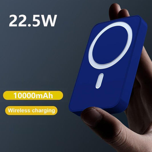10000Mah/5000Mah Magnetic Wireless Charger Power Bank Battery Pack for Iphone 15/14/13/12, 22.5W Wireless Charging Compact and Portable, Digital Display,Without Charging Cable, New Year