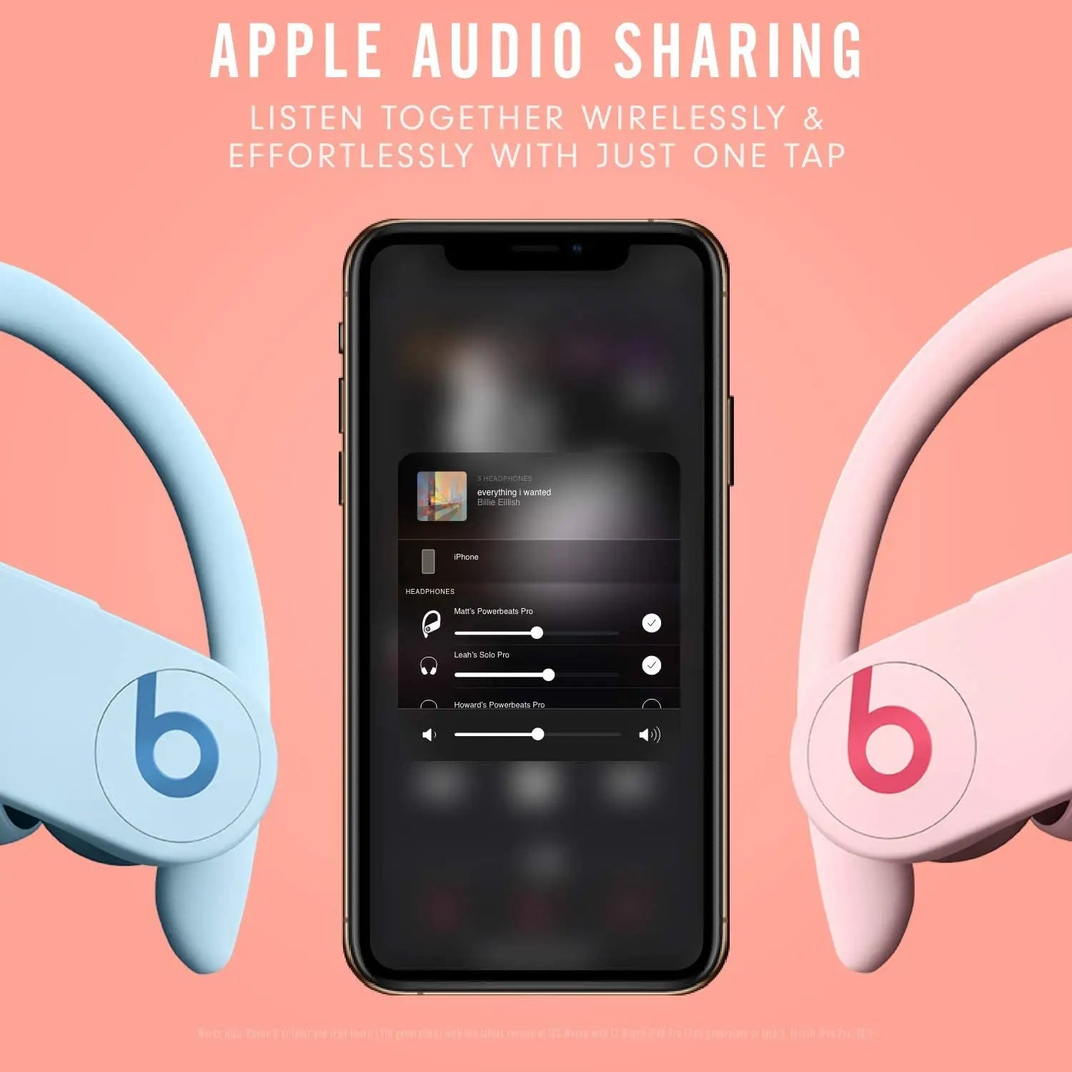 Powerbeats Pro Wireless Earbuds - Apple H1 Headphone Chip, Class 1 Bluetooth Headphones, 9 Hours of Listening Time, Sweat Resistant, Built-In Microphone - Glacier Blue